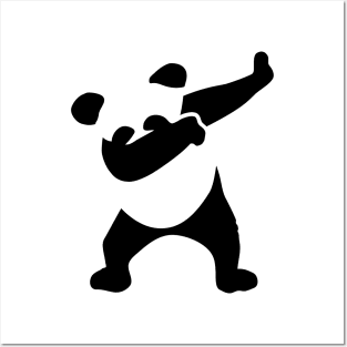 Cute Dabbing Panda Posters and Art